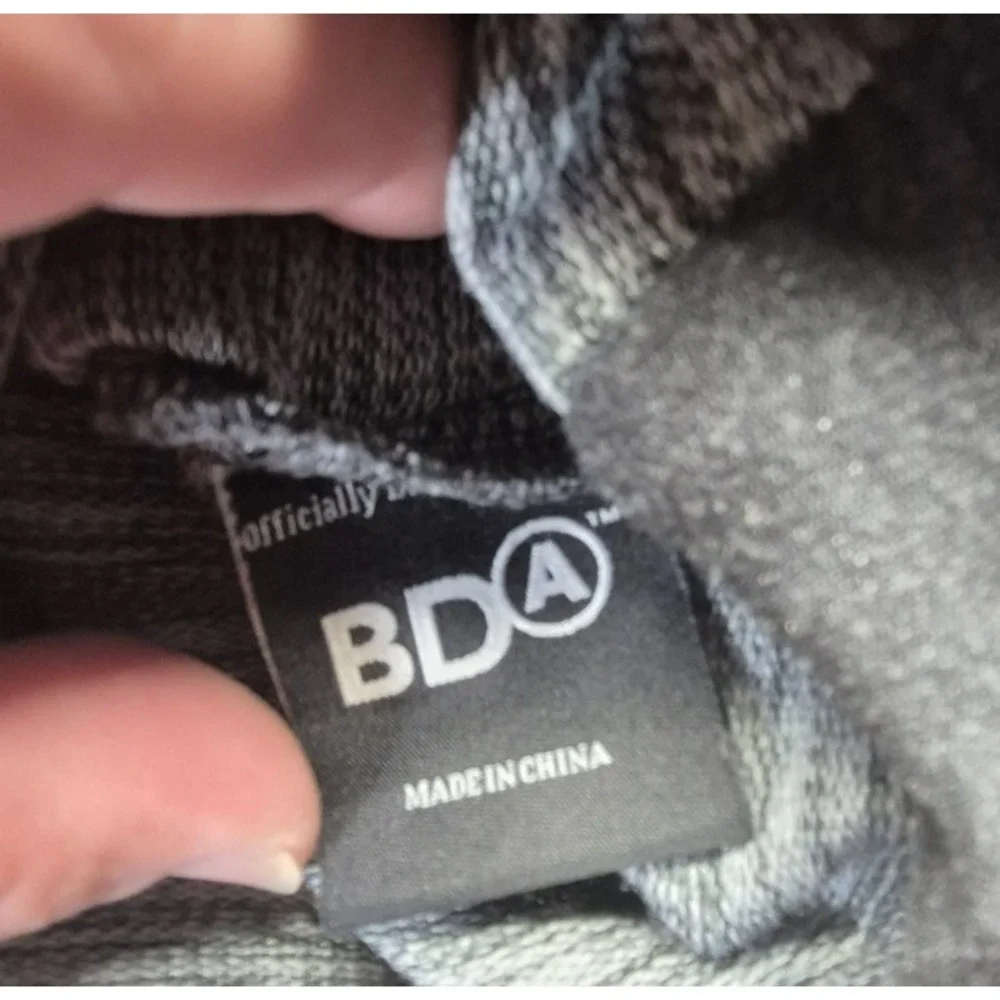 NFL Super Bowl Vlll‎ two toned gray full zip hoodie jacket geometric design  XS - Picture 5 of 13